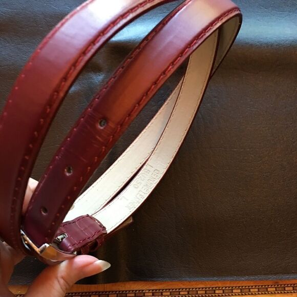 DARK RED & Navy Belts! .75” width